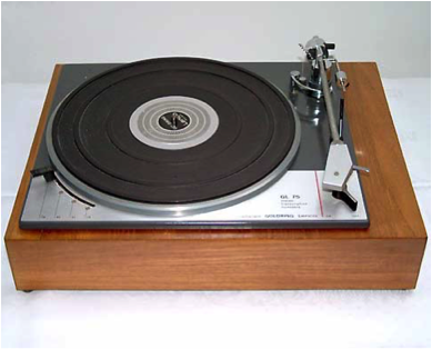 A 1970s era turntable.