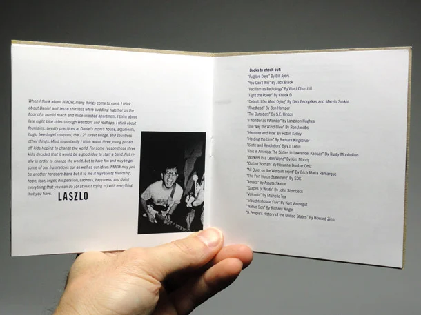 booklet interior spread