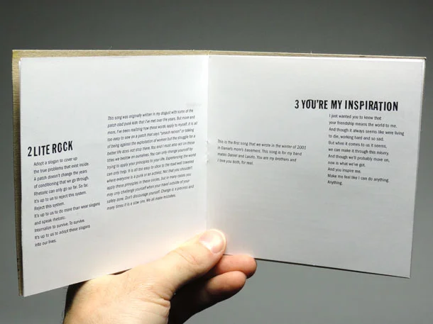 booklet interior spread
