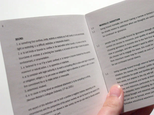 booklet detail