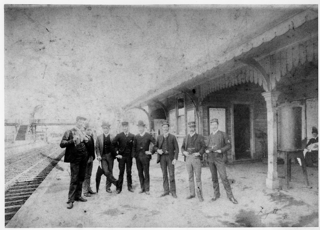 Dandenong Railway Station - 1890
