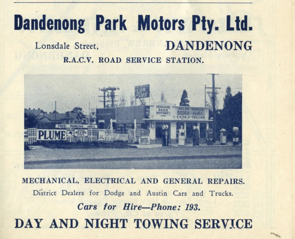 Parke Motors, Dandenong