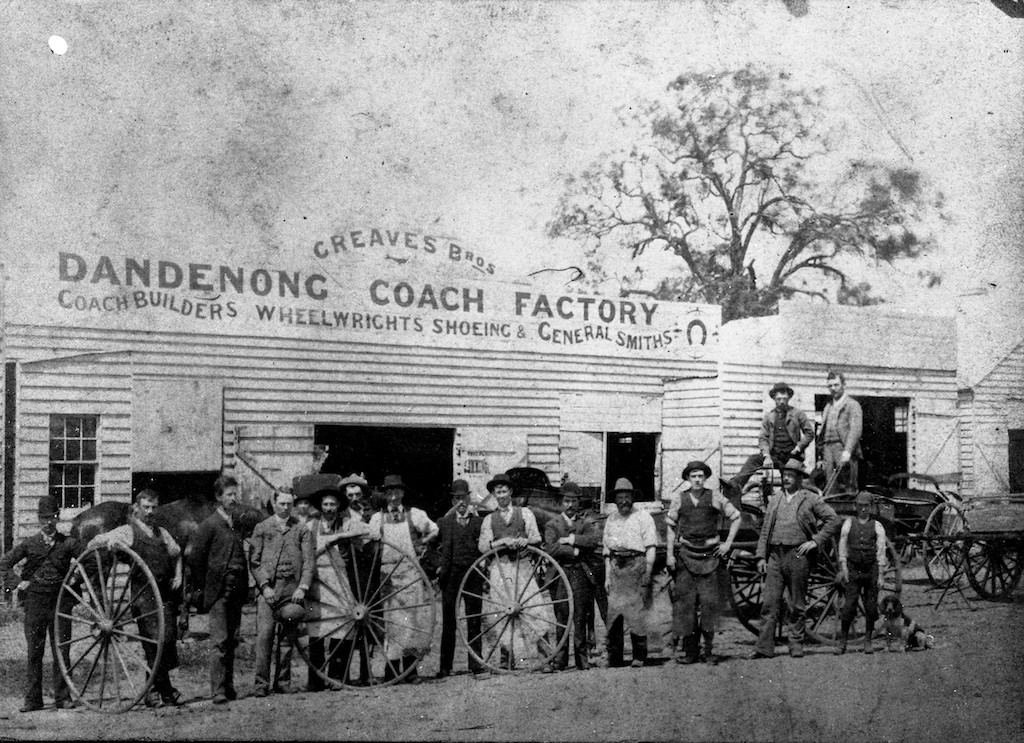 Creaves Bros, Dandenong Coach Factory - late 1800s