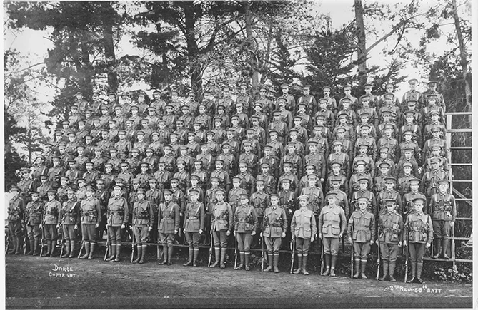 Army photo - Dandenong Contingent