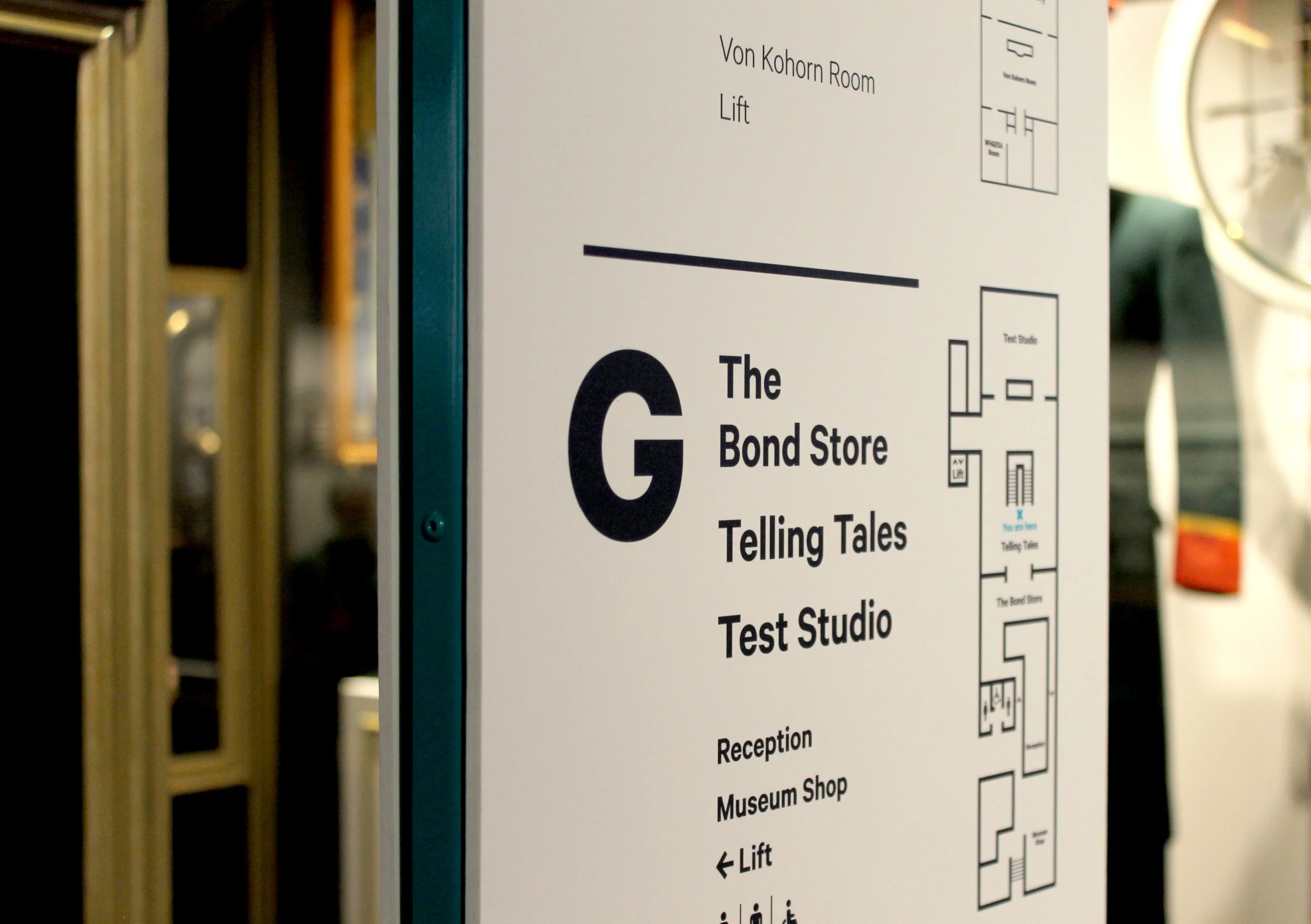 Wellington Museum wayfinding