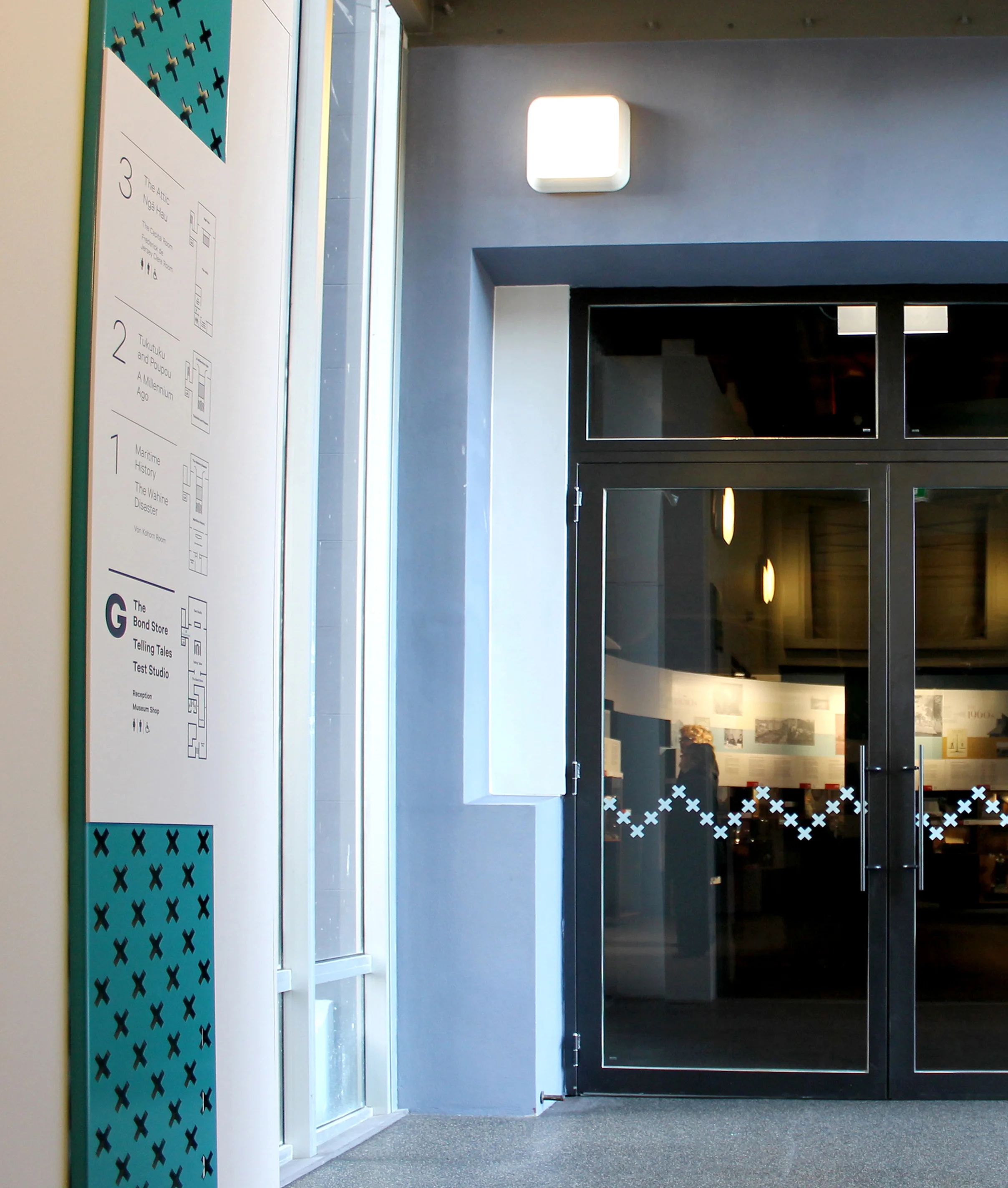 Wellington Museum wayfinding