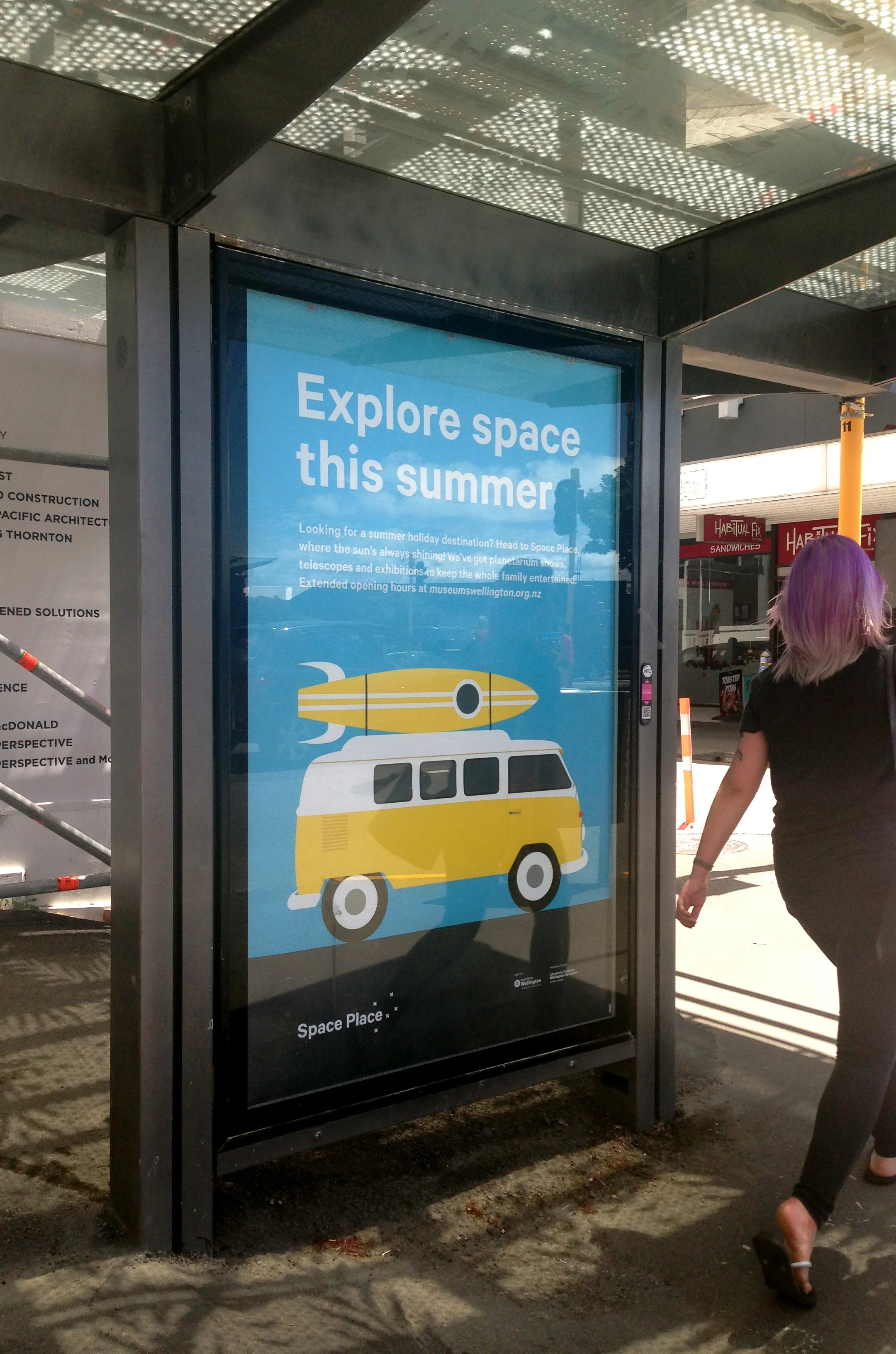 Space Place school holiday campaign