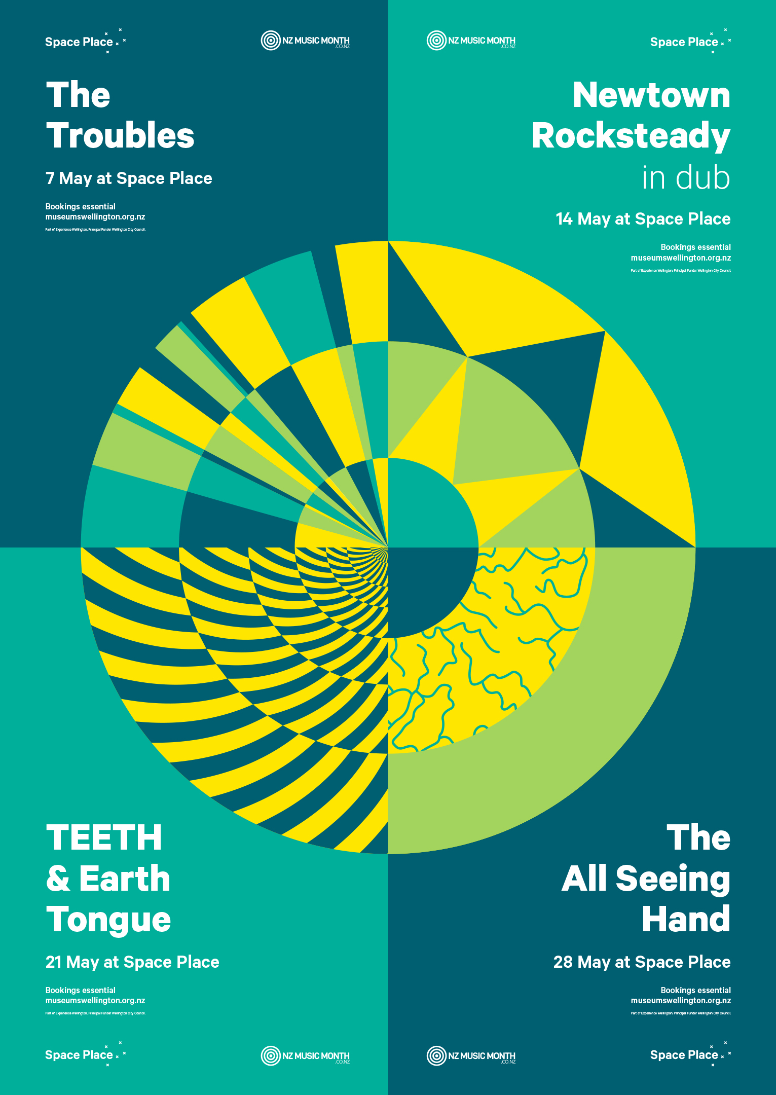 New Zealand Music Month at Space Place campaign