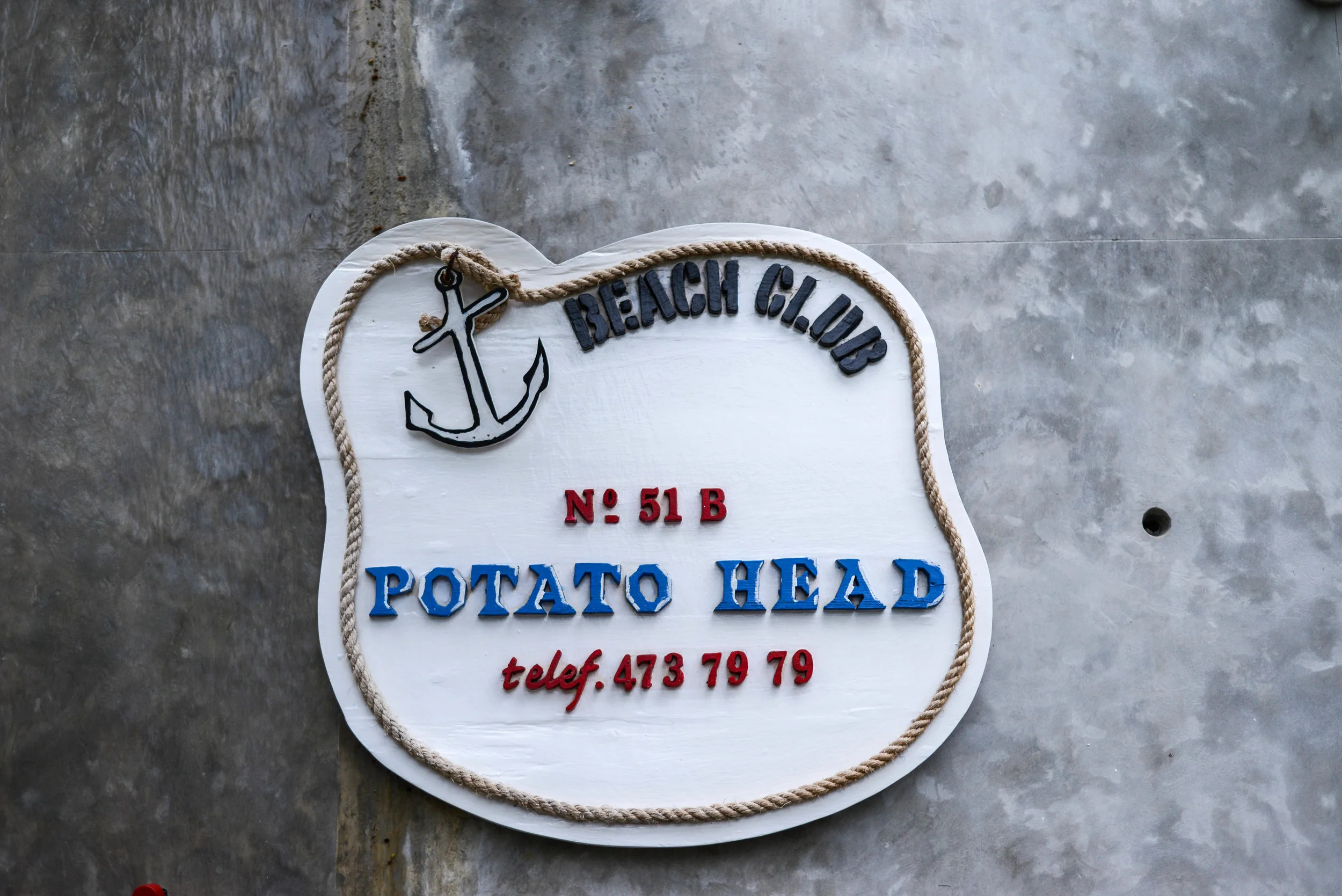 Dinner at the Potato Head in Seminyak.