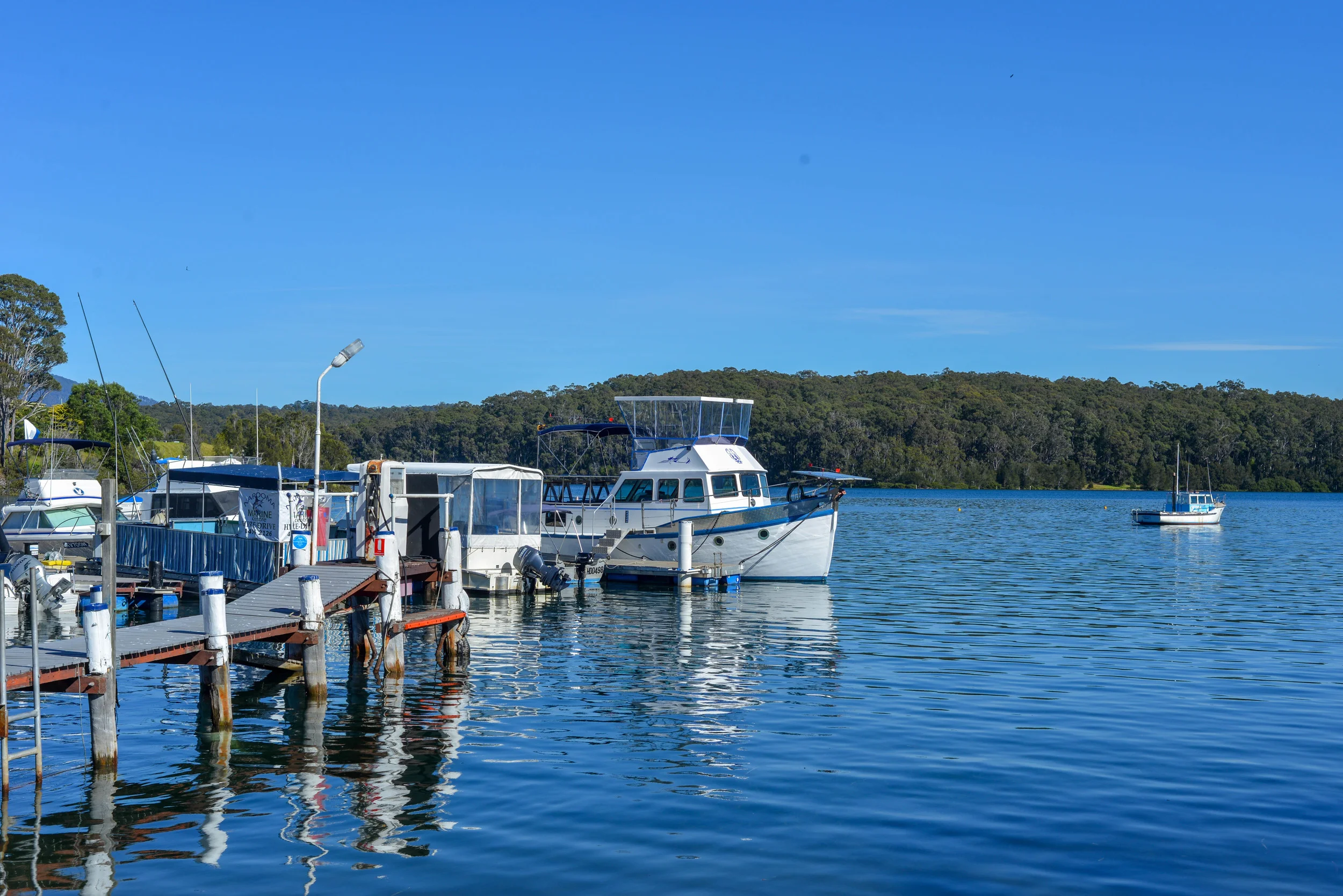 The view from The Quarterdeck.