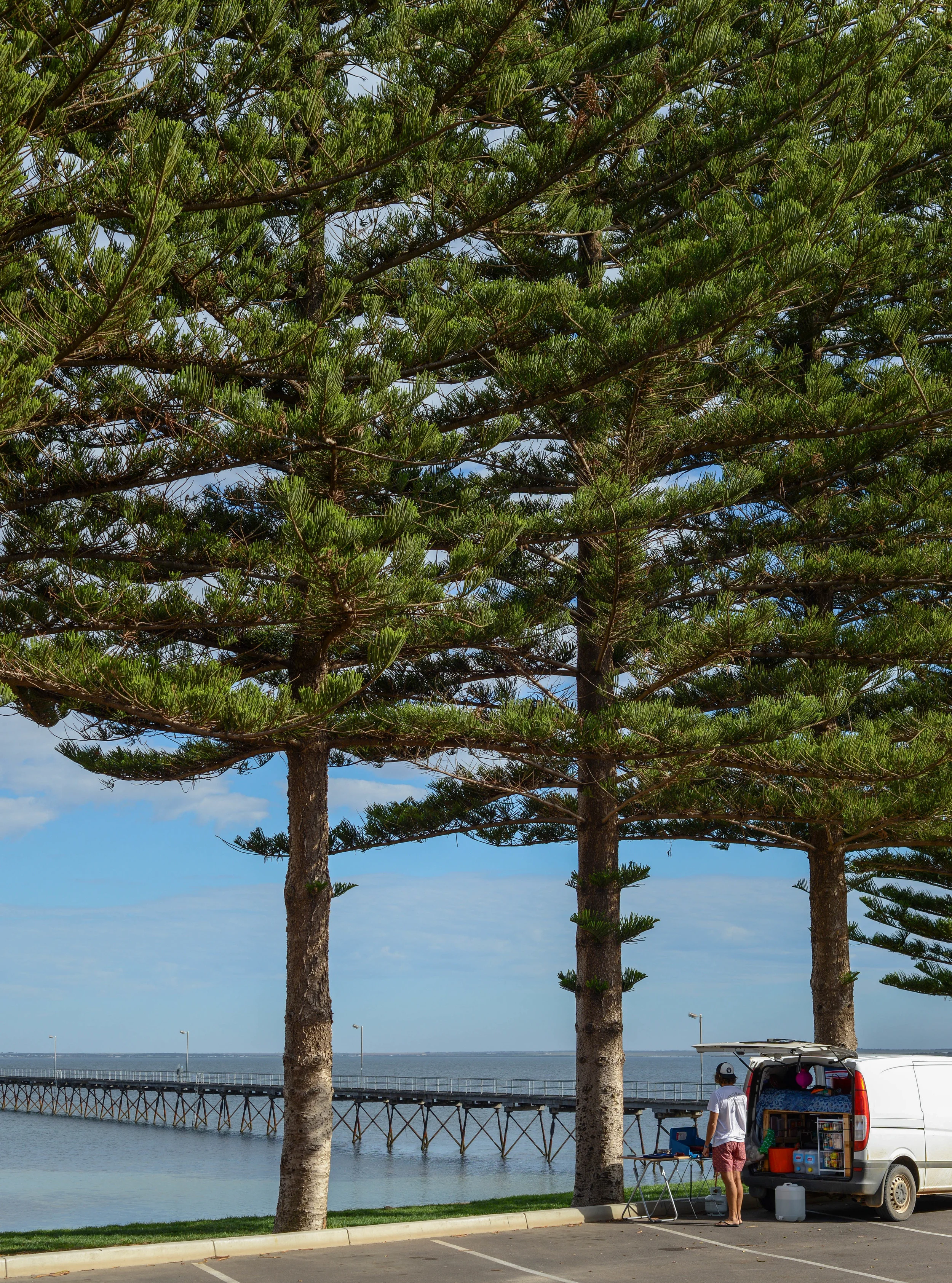 Breakfast at Ceduna, South Australia.