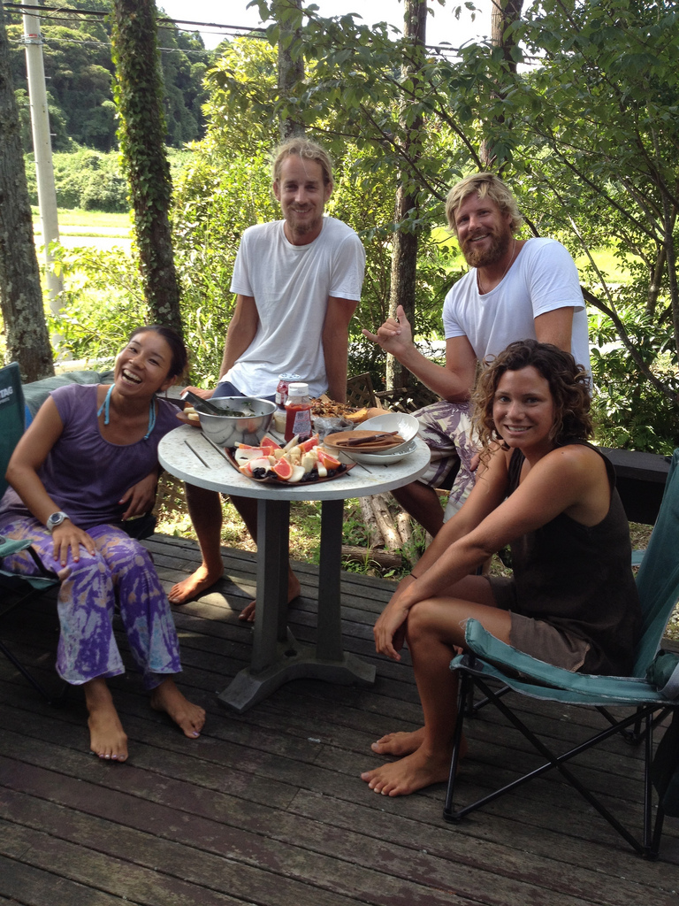 Hiromi opens her home to travellers.