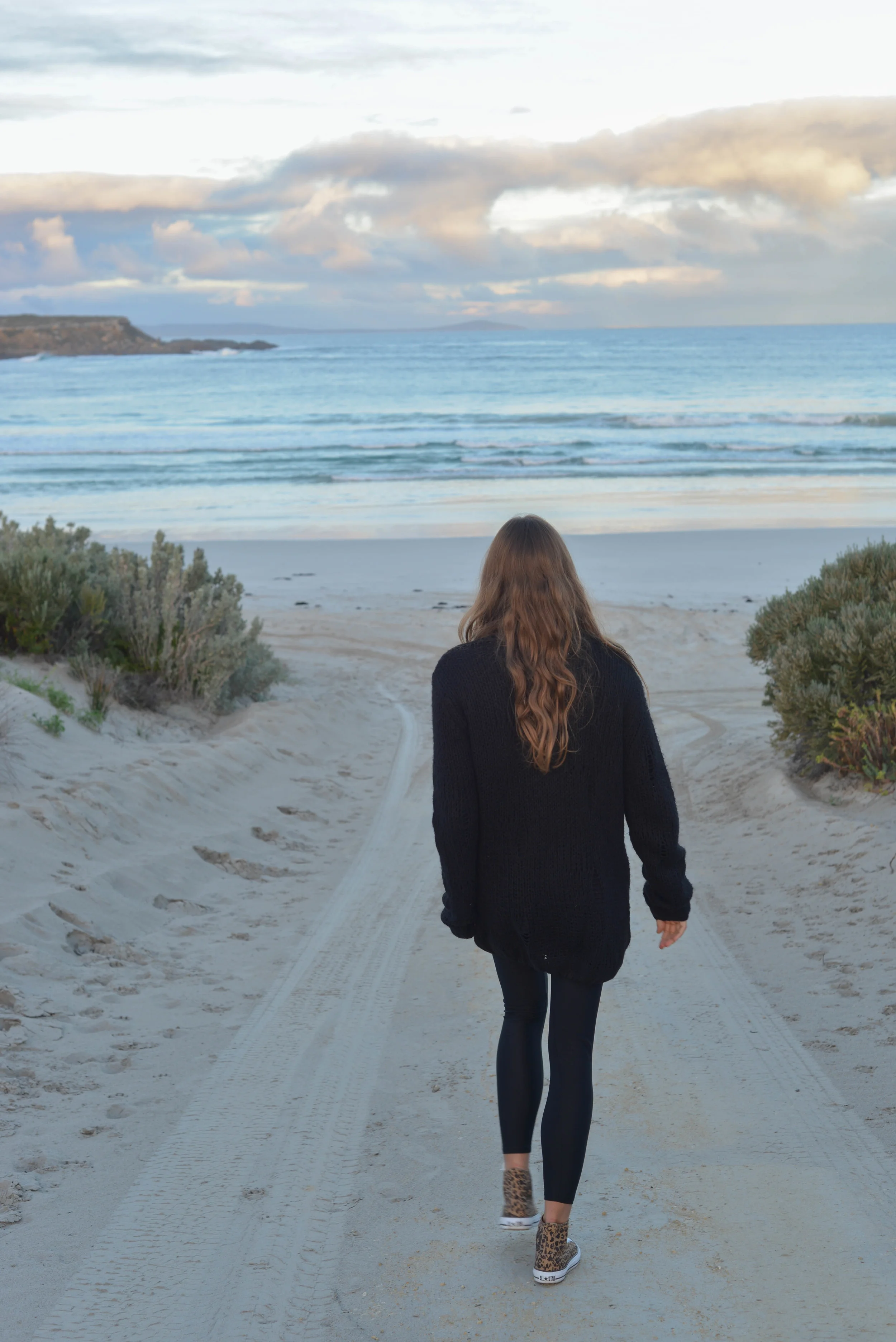 Sunset at Fishery Bay in South Australia. 