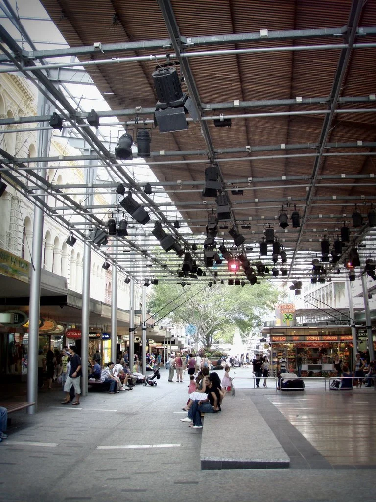 Brisbane Queen Street Mall, 1998