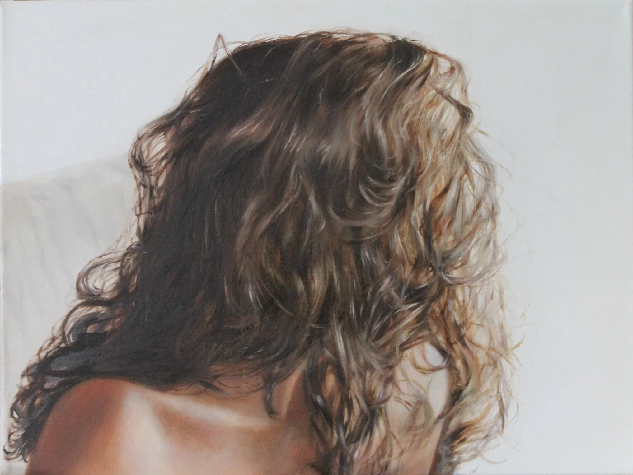 Self portrait 2013, 40 x 30cm, oil on canvas