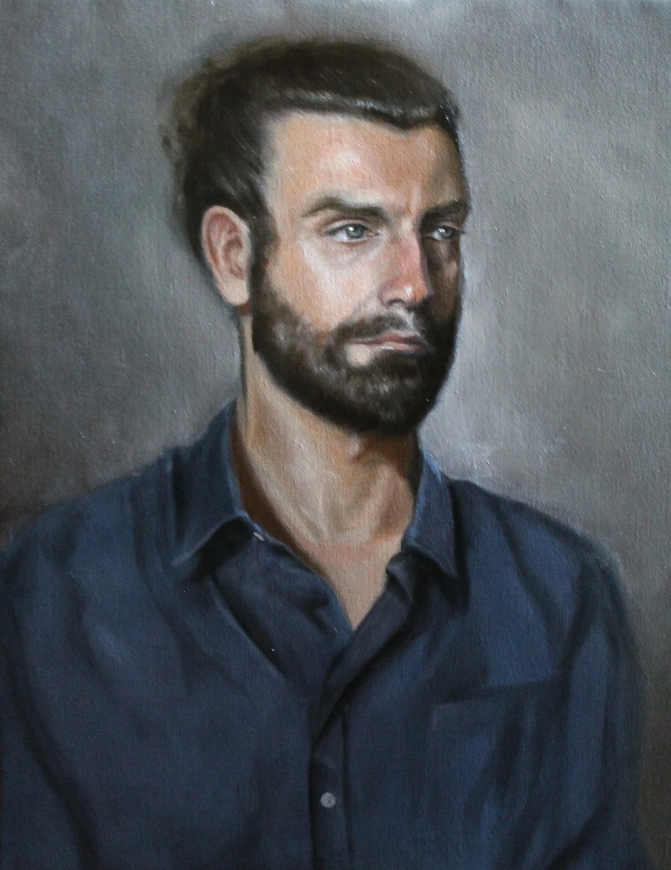 Enrico, 50 x 60cm oil on canvas 