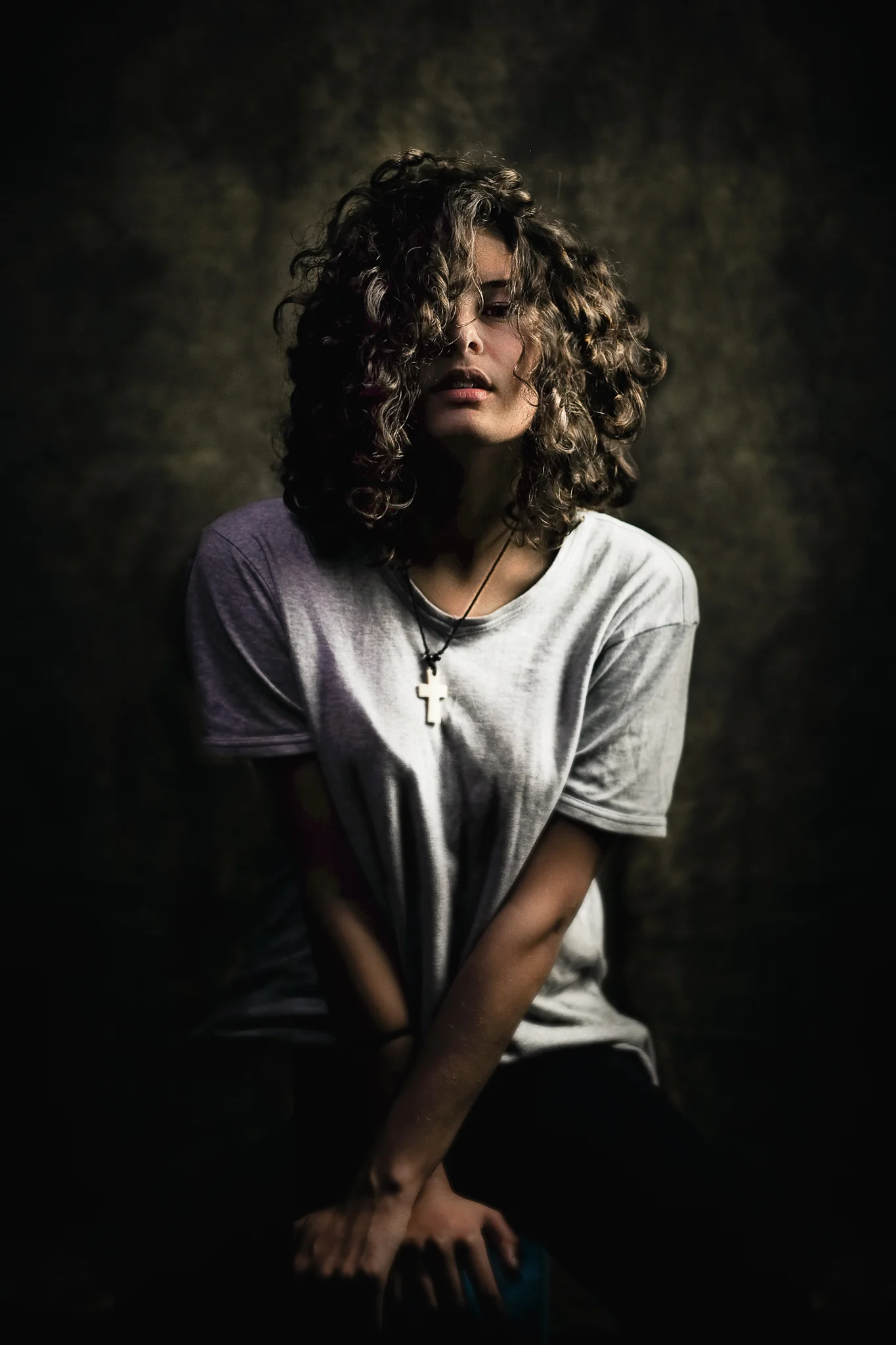 Studio single light set up