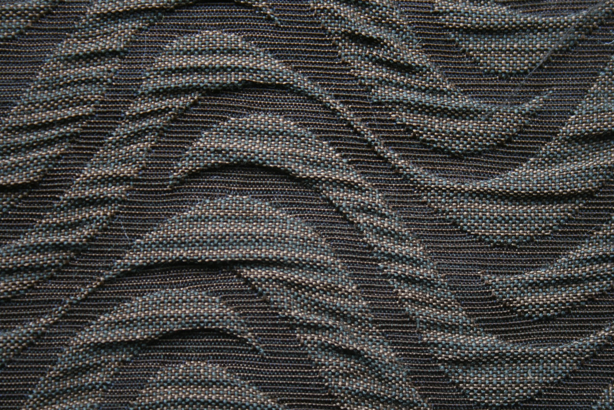 Pleated fabric for upholstery
