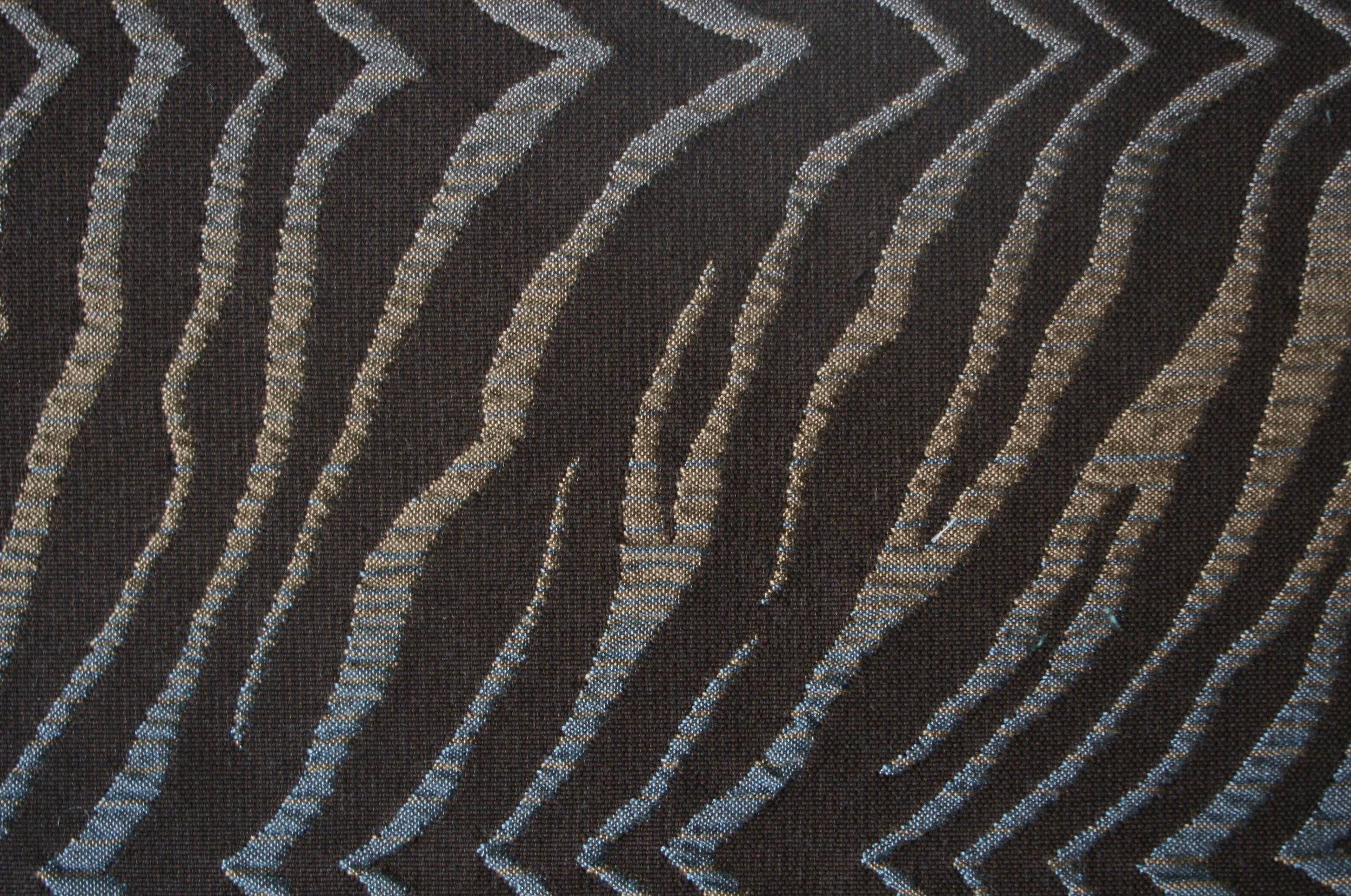 Pleated/ombre fabric for upholstery