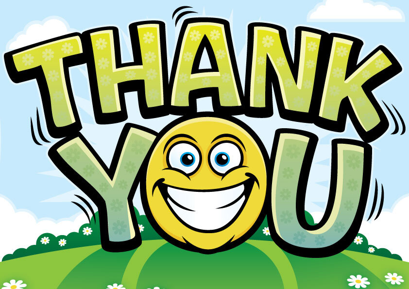 Thank You — Vector Illustrator | Cartoons | Characters | Graphic Designer