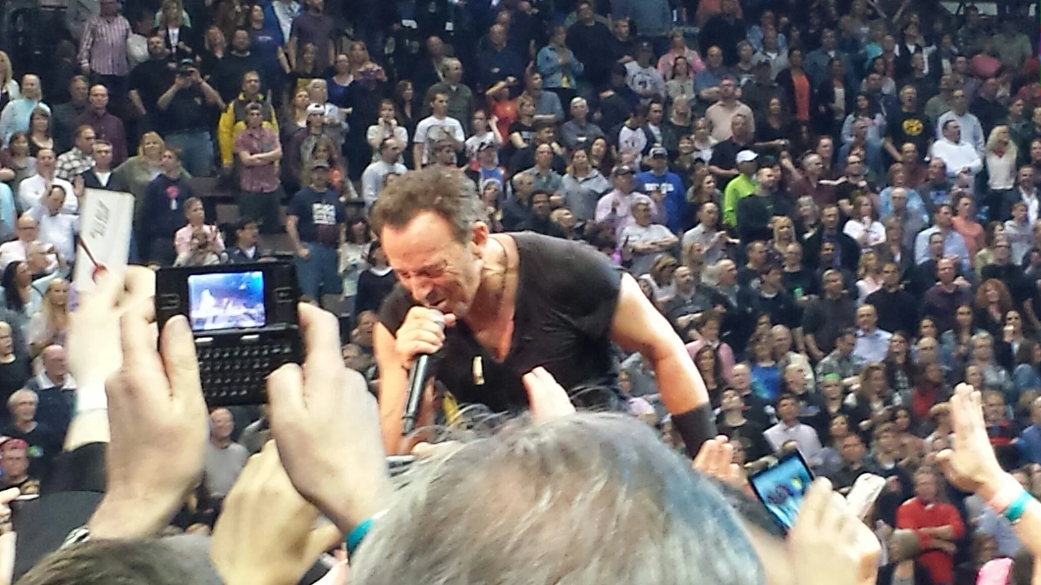 This is how close we were to Bruce on Tuesday. (photo by Jodie)