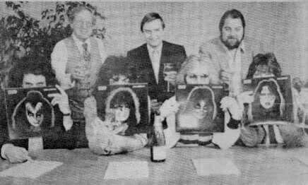  KISS promoting the '78 solo albums.