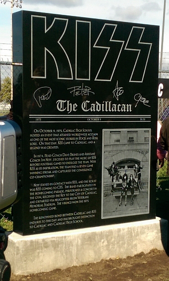 The Kiss Cadillac Monument