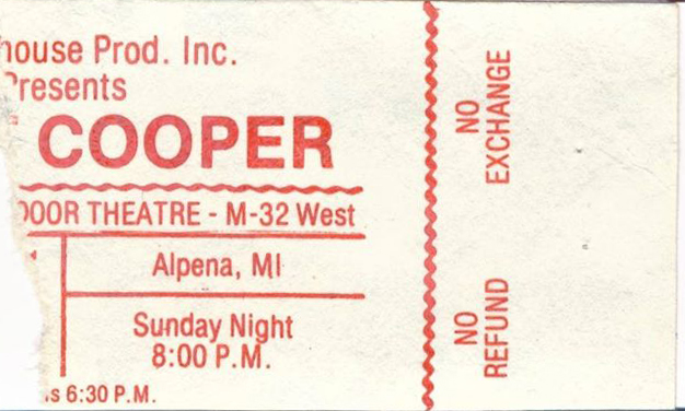 Alice Cooper - Alpena, MI 1981