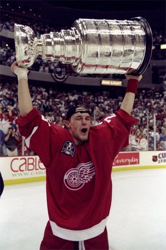 Darren McCarty and the Stanley Cup
