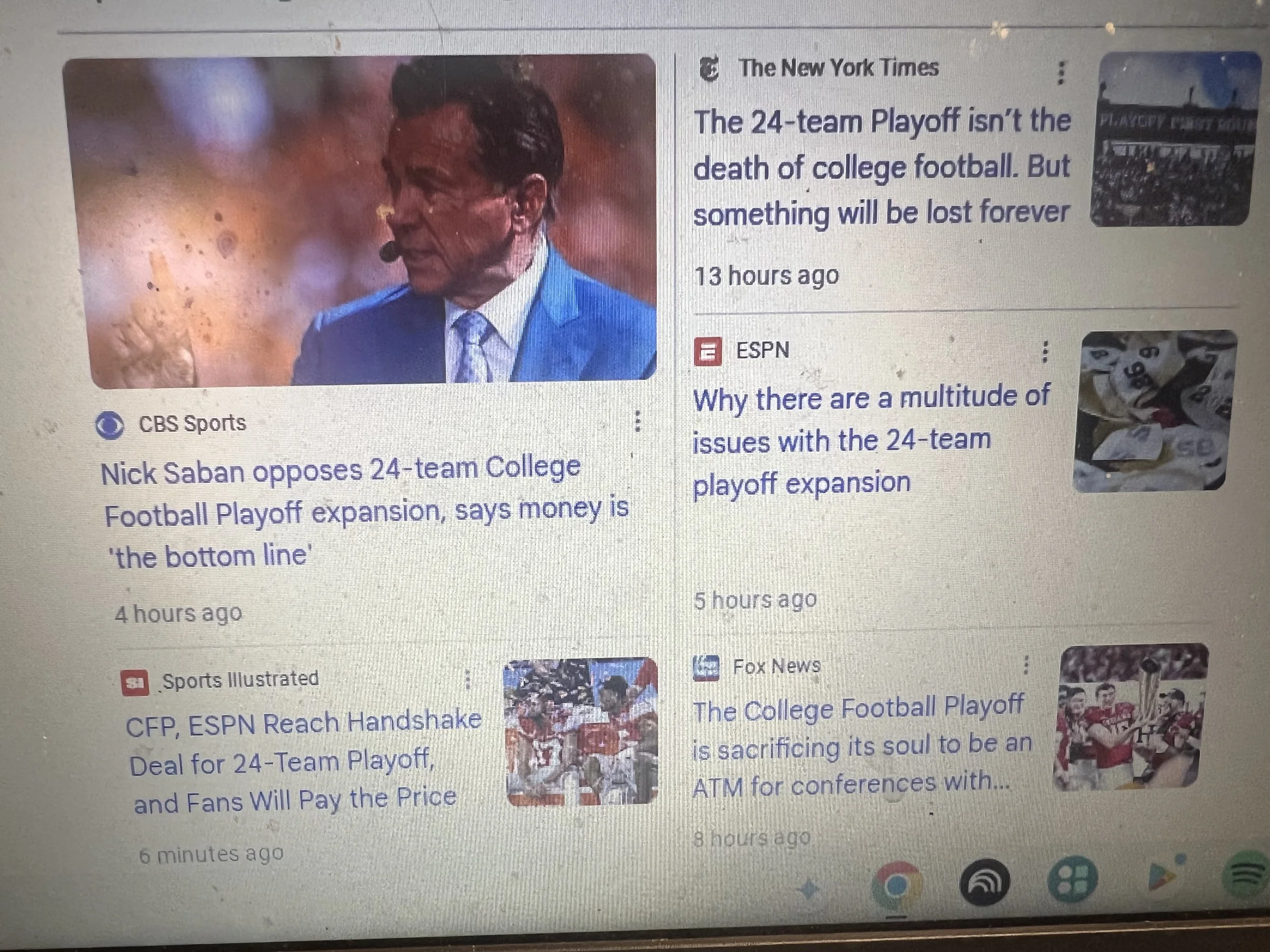 Colin Hates The New 24 Team CFP + Friday Bet$ For Realz