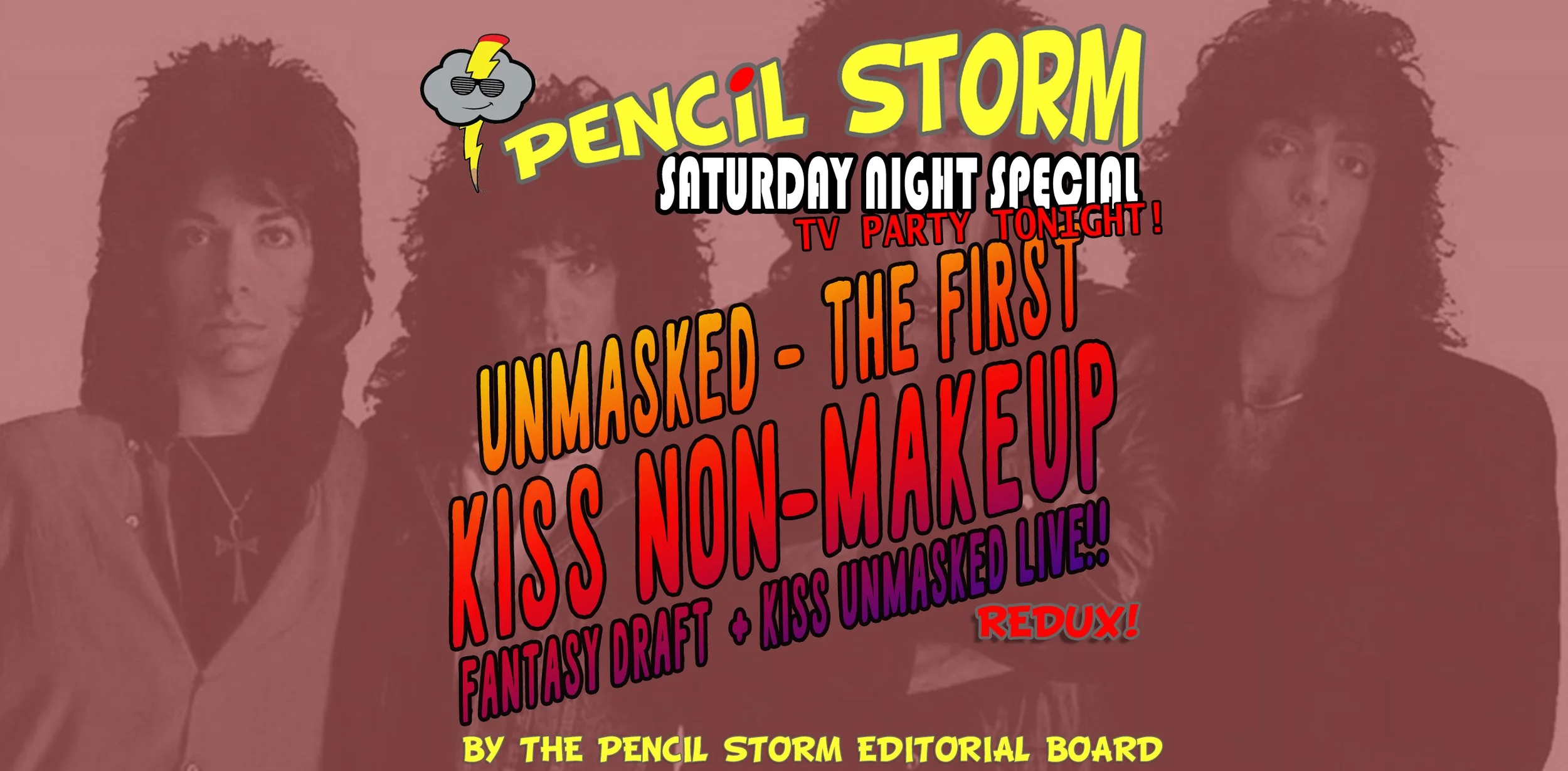 Unmasked - The First KISS Non-Makeup Fantasy Draft  + KISS Unmasked LIVE!!