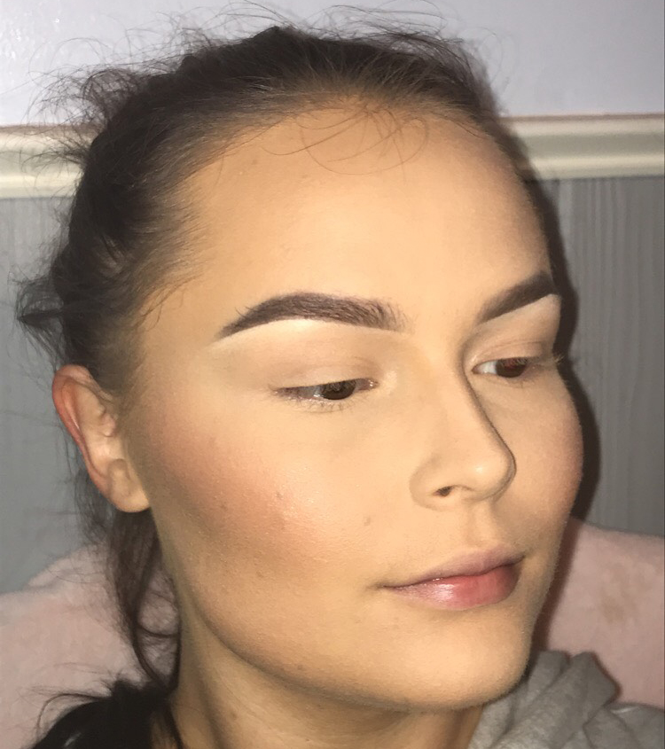 Highlight/Contour can sometimes wash out your complexion, so it’s usually a good idea to add some more color to the cheeks with blush. When applying blush, keep in mind the ways your cheeks naturally flush. 