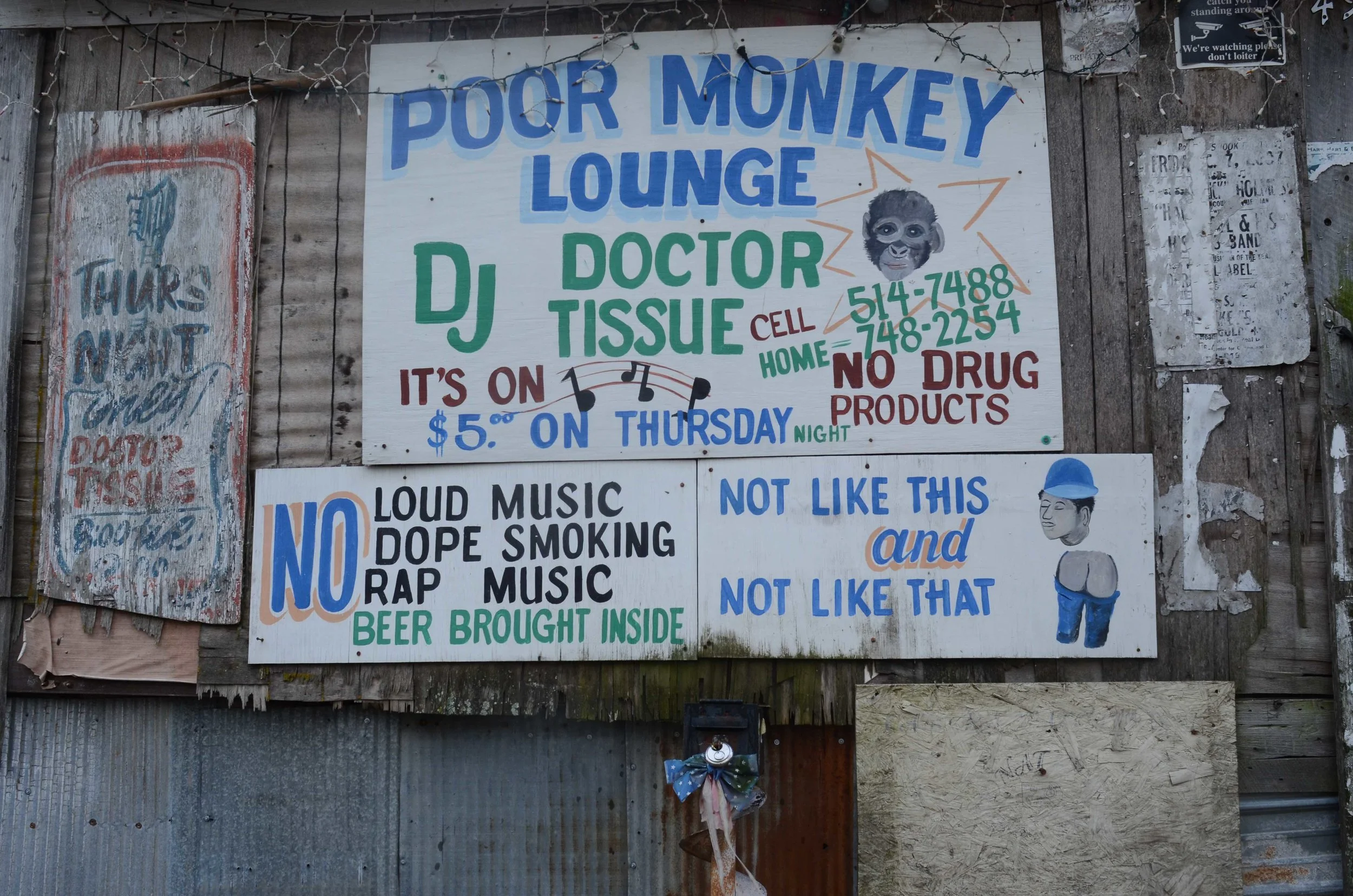 Po'Monkey's, Merigold, Mississippi. 