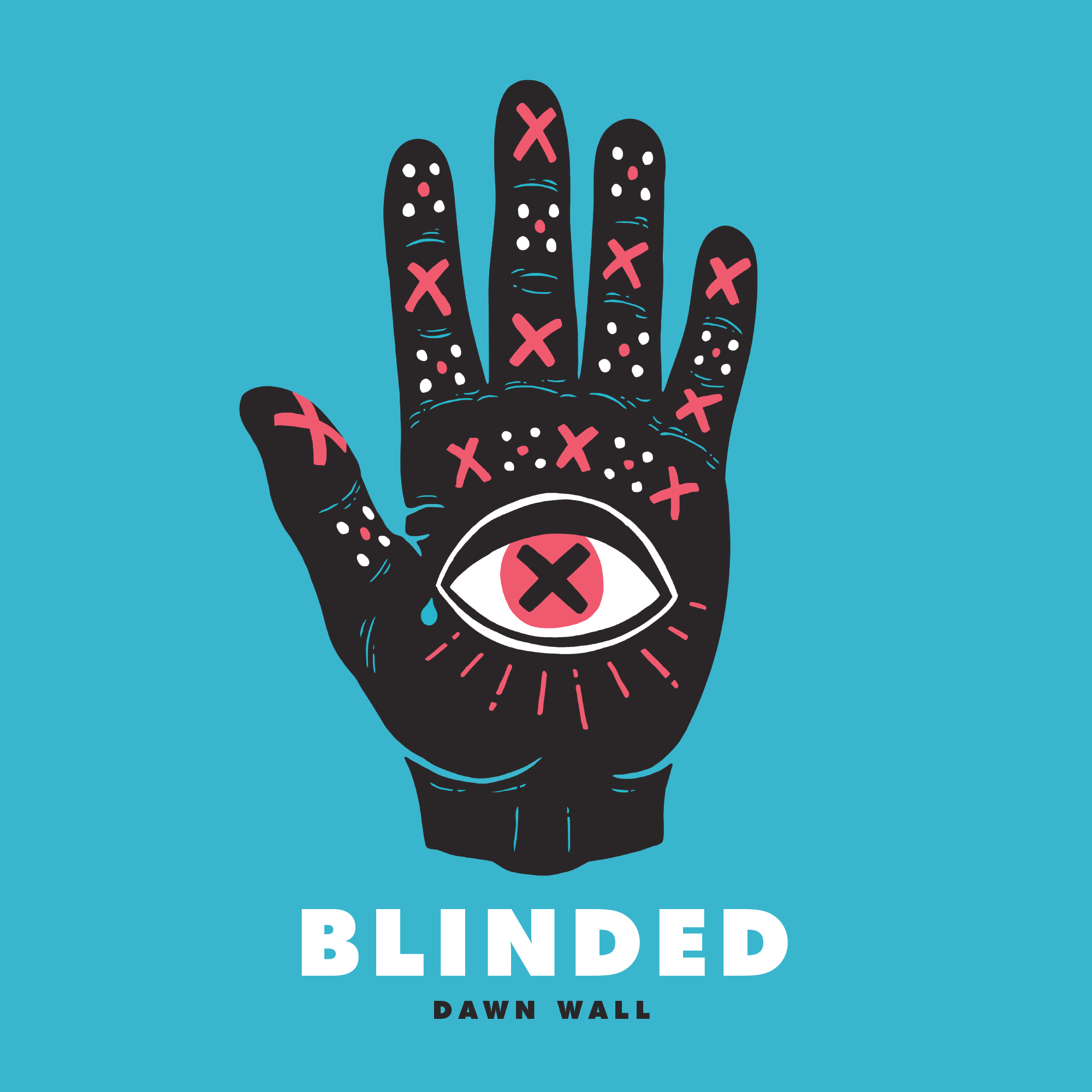 Blinded track artwork from Dawn Wall EP - Devil's Night