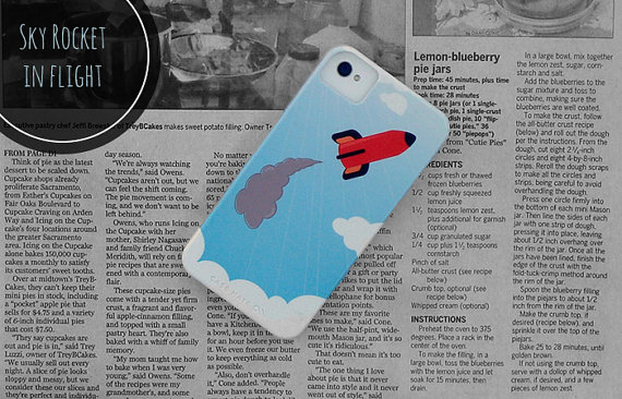 Sky Rocket In Flight // iPhone Case