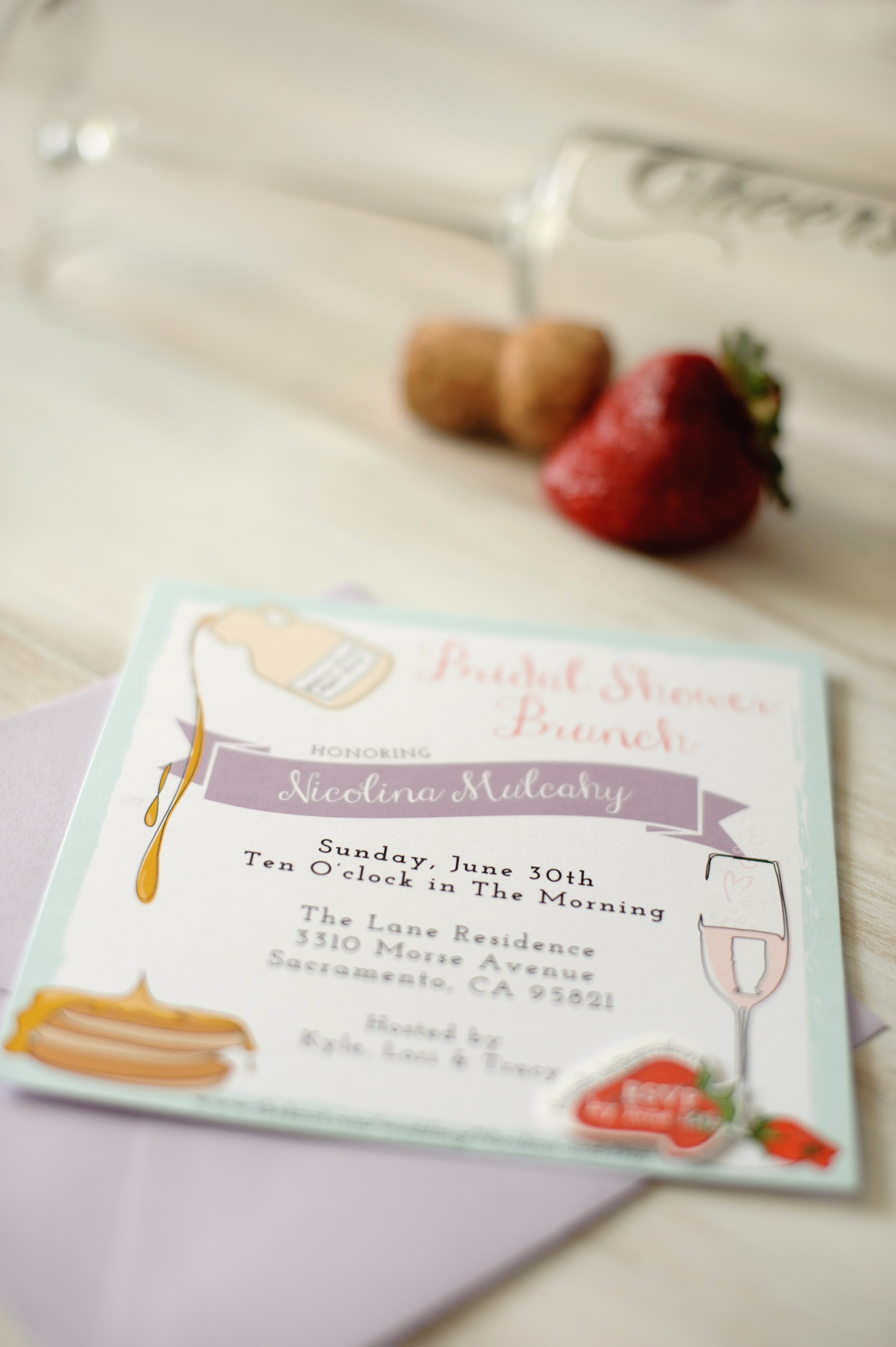 Ladies Who Brunch // Bridal Shower Invitation