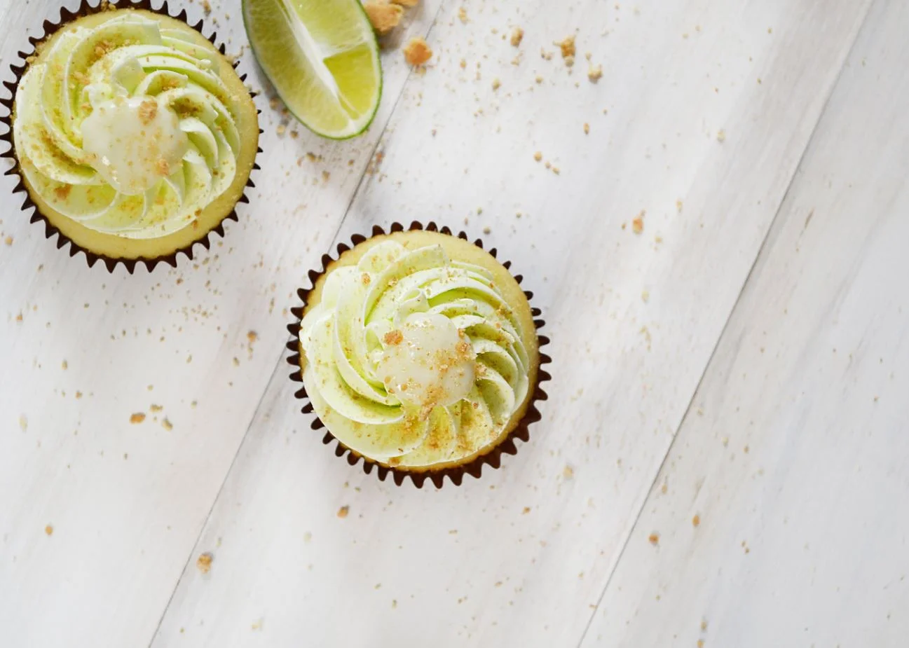 Key Lime Pie Cupcakes