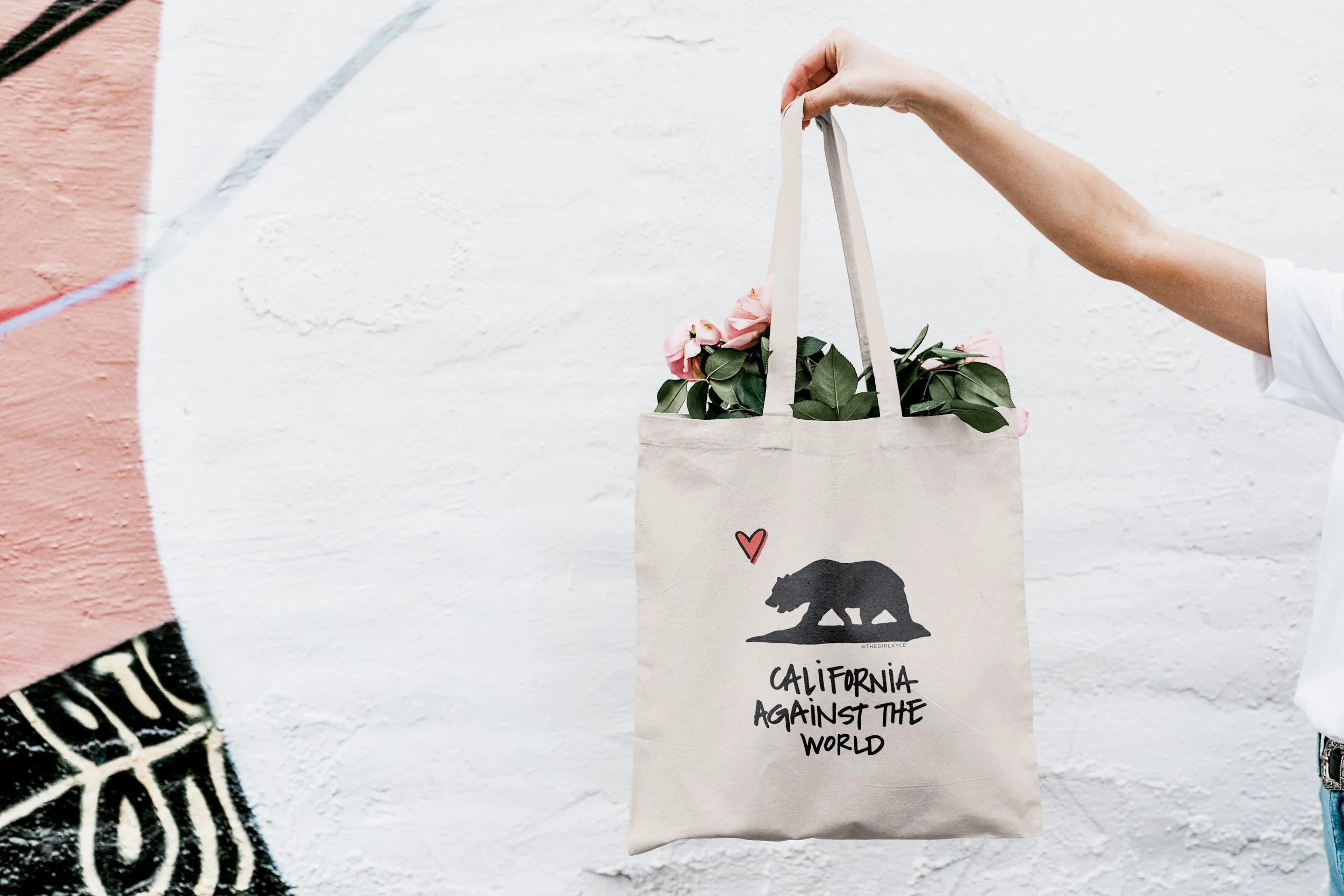 California vs. The World Tote Bag