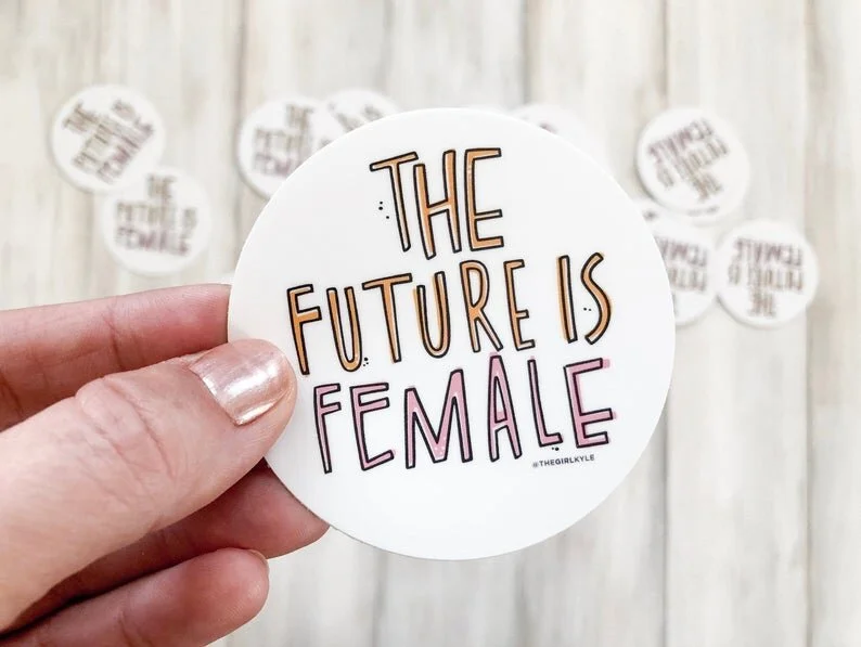 The Future Is Female // Sticker
