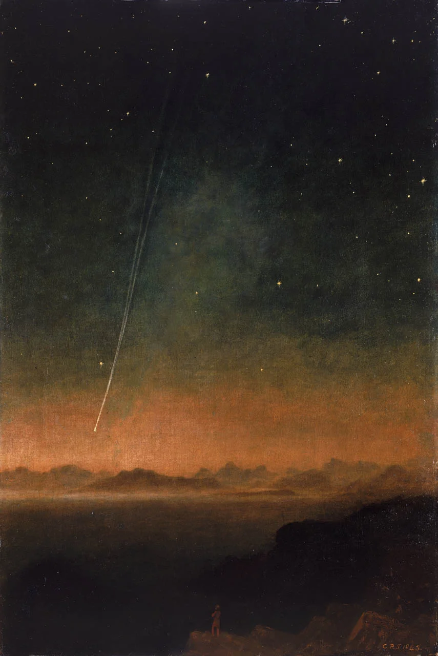 The Great Comet of 1843, by Charles Piazzi Smith
