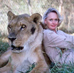 Actress Tippi Hedren put up with a lot of sexual harassment from director Alfred Hitchcock, and when she refused to sleep with him, Hitch threatened to ruin her career. She couldn't work in Hollywood for years after Hitchcock blackened her name, so she turned to other projects, like rescuing big cats and caring for them at her sanctuary, Shambala: total Pluto Babe. 