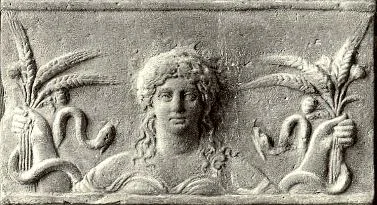 The Chthonic goddess Demeter-Ceres