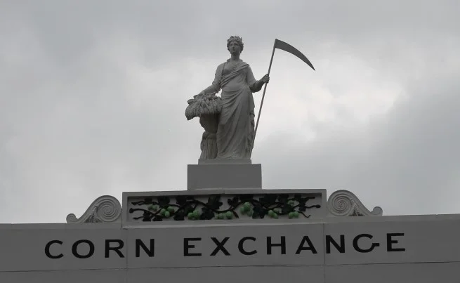 Let us not forget the scythe of Ceres and its winnowing power