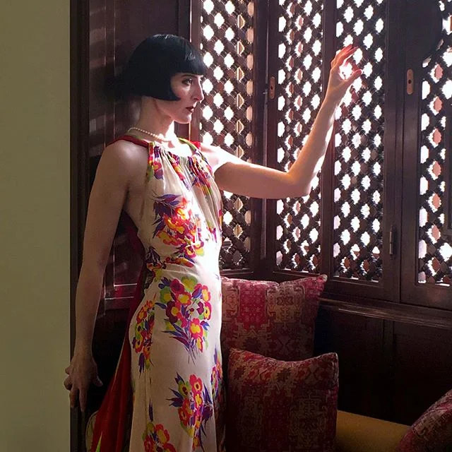 Currently I just cannot get enough of COLLEEN DARNELL’S Instagram account, @vintage_egyptologist . This may have a little to do with the fact that she’s got my dream job twice over: professional scholar and retro vamp. I really enjoy how she uses her vintage glamour as a platform to promote her scholarly passions.