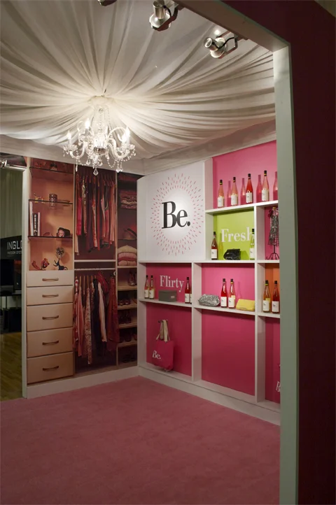 Be. wines at NYC fashion week