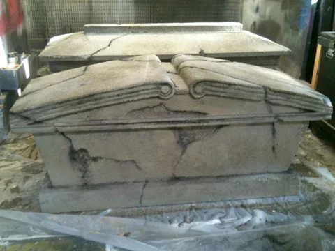 faux finished crypt