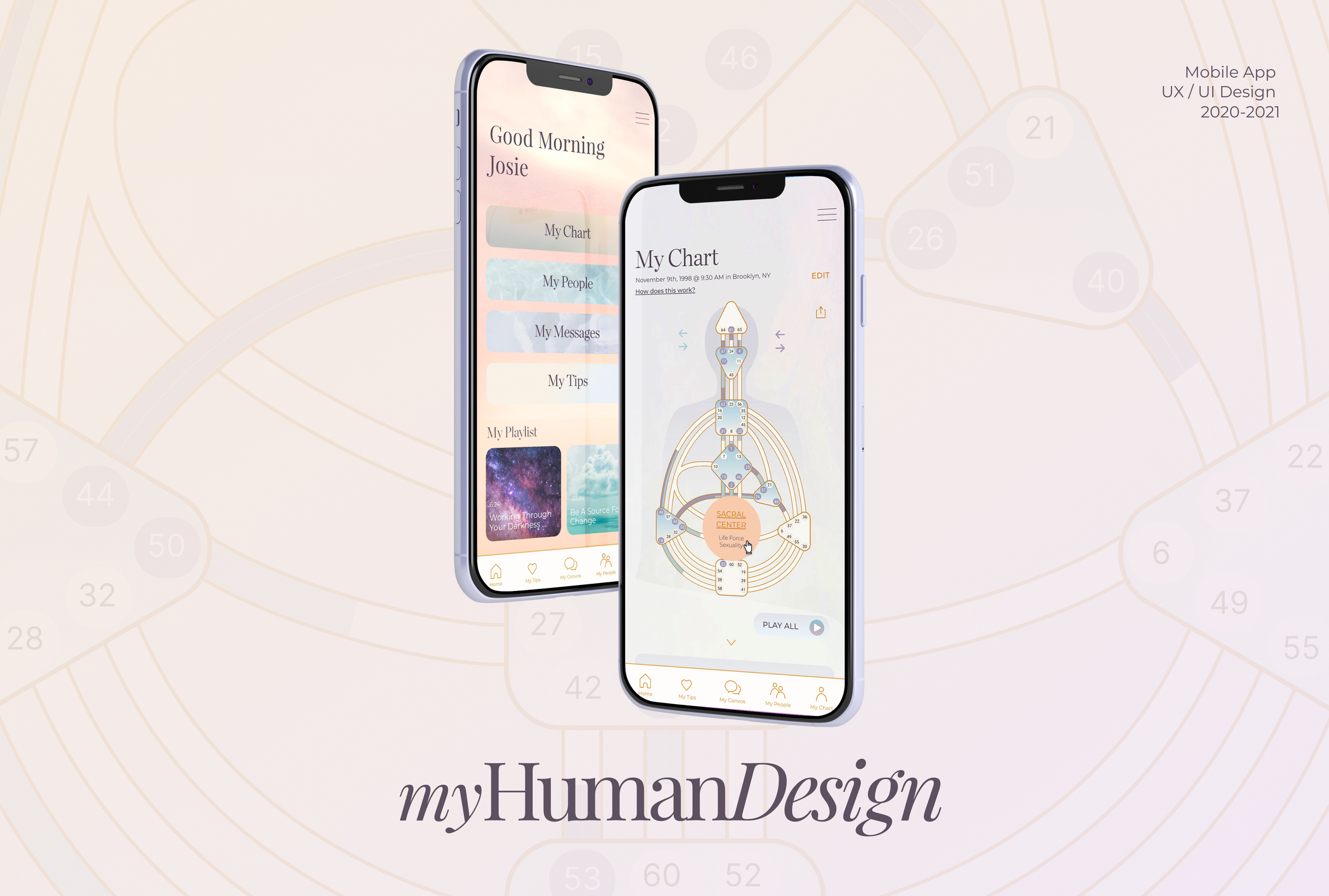 Humane Design App Examples My Human Design | App Design — LOLA SERRANO