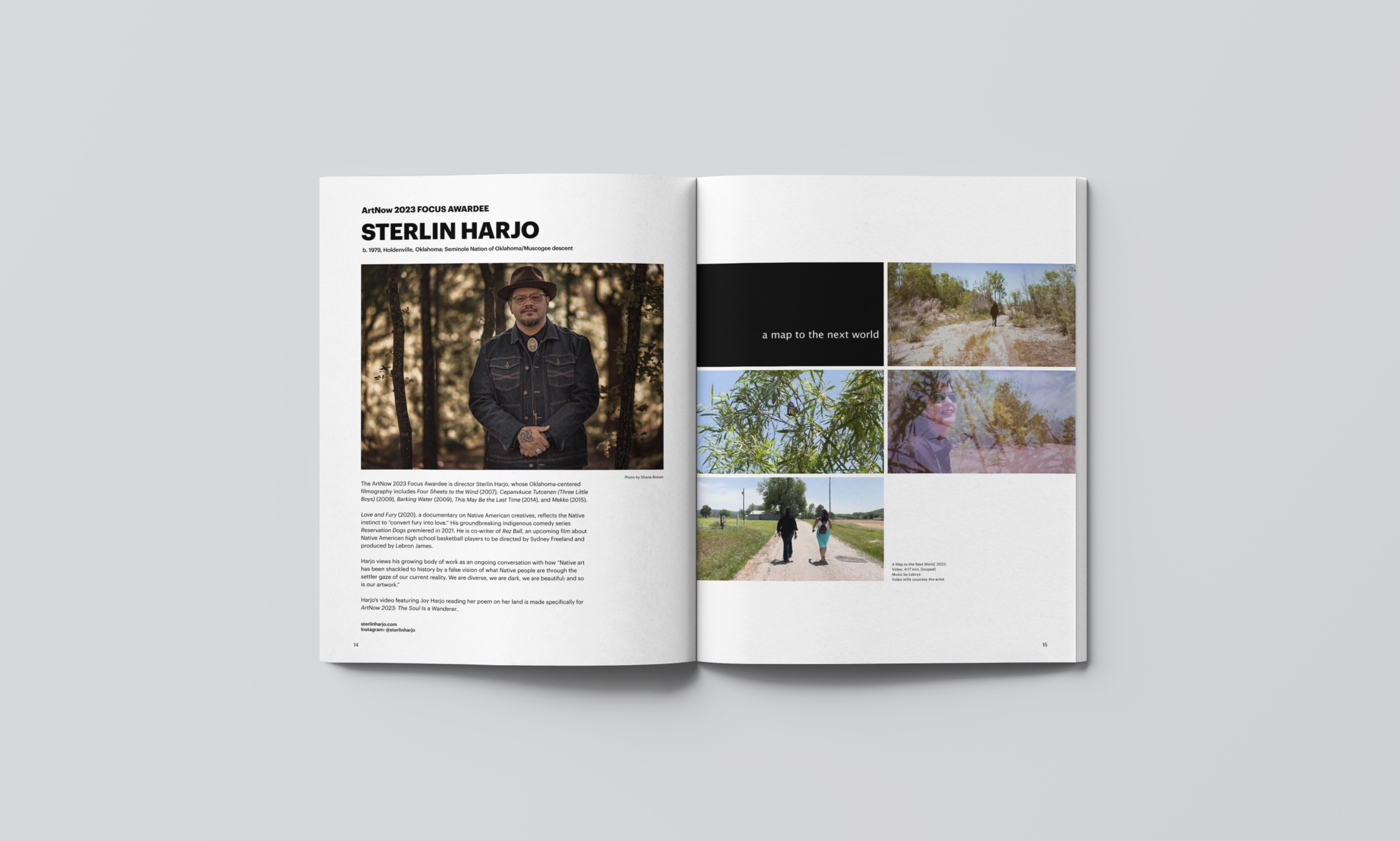 Oklalhoma Contemporary ARTNOW 2023 portfolio Spread 3.png