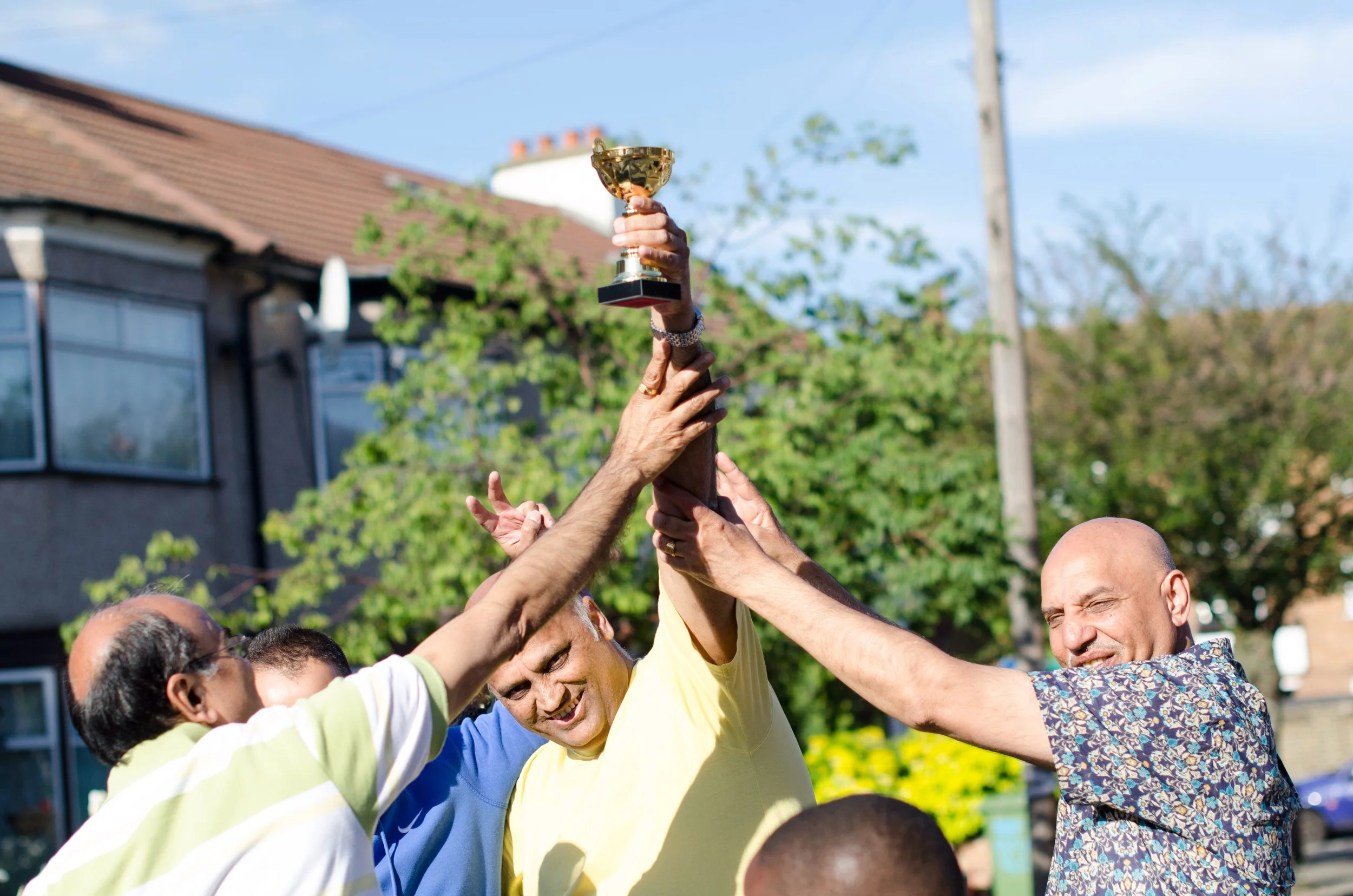 Every competition needs a trophy and this year the Evens claimed the spoils of war