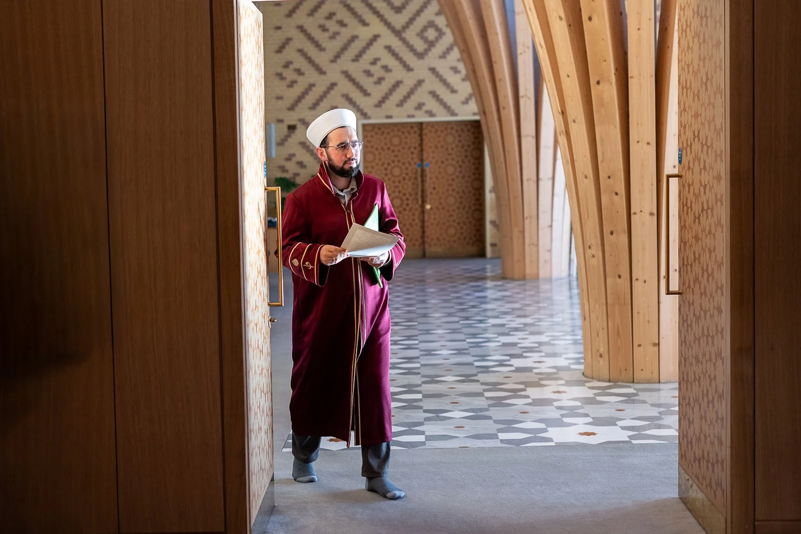 Cambridge Central Mosque Imam at Nikkah
